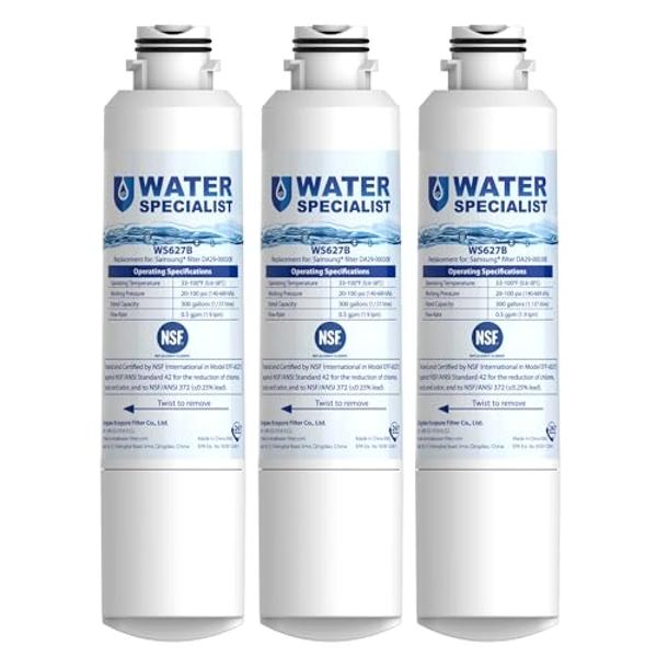 Filtro de agua Samsung Waterspecialist DA29-00020B para refrigeradores. Repuesto para el filtro de agua Samsung DA29-00020B, HAF-CIN, RS25J500DSR, RF28HMEDBSR, HAF-CIN/EXP, RF4287H
