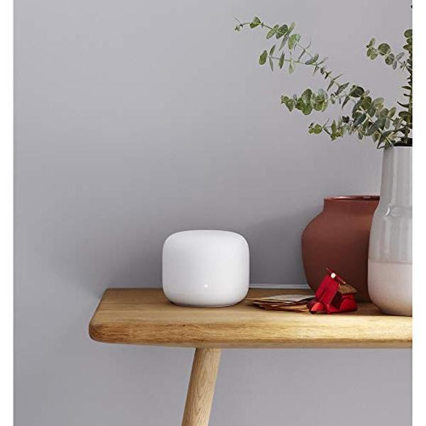 Google Nest Wifi - Sistema Wi-Fi para el hogar - Extensor Wi-Fi - Router de malla para internet inalámbrico - Paquete de 2