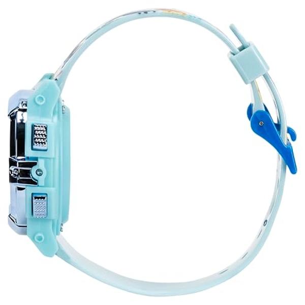 Reloj LCD infantil Disney Stitch: esfera con luz intermitente, pantalla digital de hora, correa ajustable, diseño divertido del personaje, ideal para niños y niñas. Se adapta a muñ