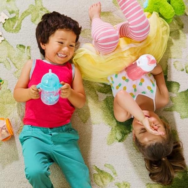 Vaso para bebés Munchkin® Click Lock™ a prueba de mordidas, 250 ml, paquete de 2, rosa/morado