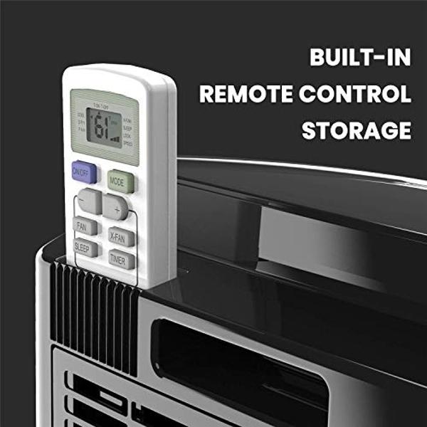 Aire acondicionado portátil TOSOT de 10,200 BTU (6,200 BTU SACC), control inteligente por wifi, con deshumidificador, ventilador y kit de ventana para una fácil instalación, refrig