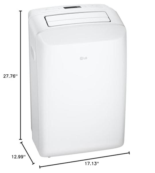 Aire acondicionado portátil LG 6000 BTU SACC/(9700 ASHRAE) Enfría 260 pies cuadrados Fácil instalación y control remoto Pantalla LCD Aire acondicionado ecológico para habitaciones 