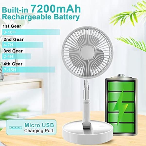 Ventilador De Pie Oscilante - 3 Velocidades, Altura Ajustable, 45W - Para Sala, Dormitorio, Oficina