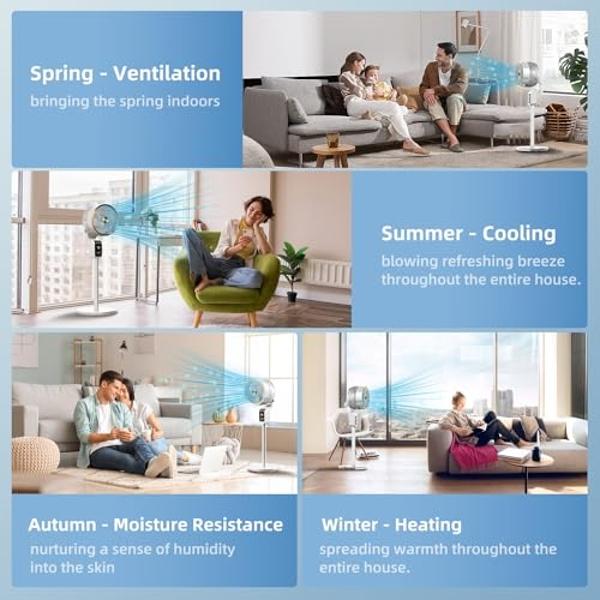 Shark FlexBreeze - Ventilador para interiores y exteriores, con cable e inalámbrico, 2 en 1, con pedestal y sobremesa oscilante, batería de hasta 24 horas, FA202