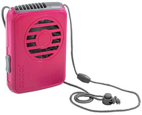 Ventilador portátil recargable Heelkl 2025 AI, 4 velocidades, 6600 RPM, potente flujo de aire, ventilador de cintura personal con hasta 25 horas de autonomía, ventilador de cuello 