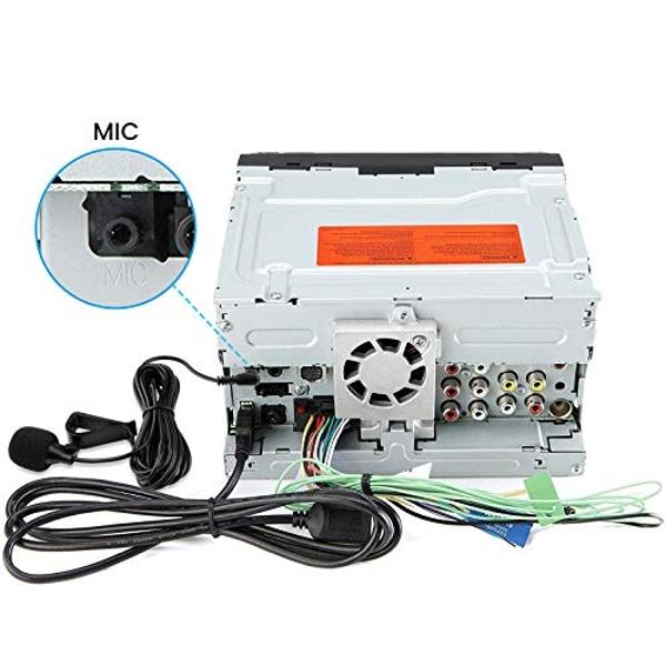 Micrófono Weishan Pionee para radio de coche, micrófono externo de 2,5 mm de repuesto para radio estéreo Pioneer con GPS y DVD.