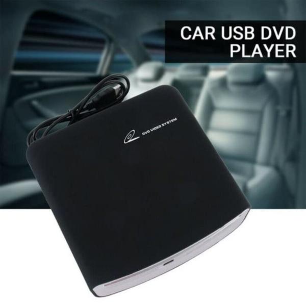 Reproductor de CD universal externo para coche, con ranura USB, compatible con navegación Android (versión Android 4.4 y superior), PC y TV, plug and play.