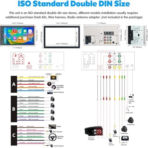 Micrófono Weishan Pionee para radio de coche, micrófono externo de 2,5 mm de repuesto para radio estéreo Pioneer con GPS y DVD.