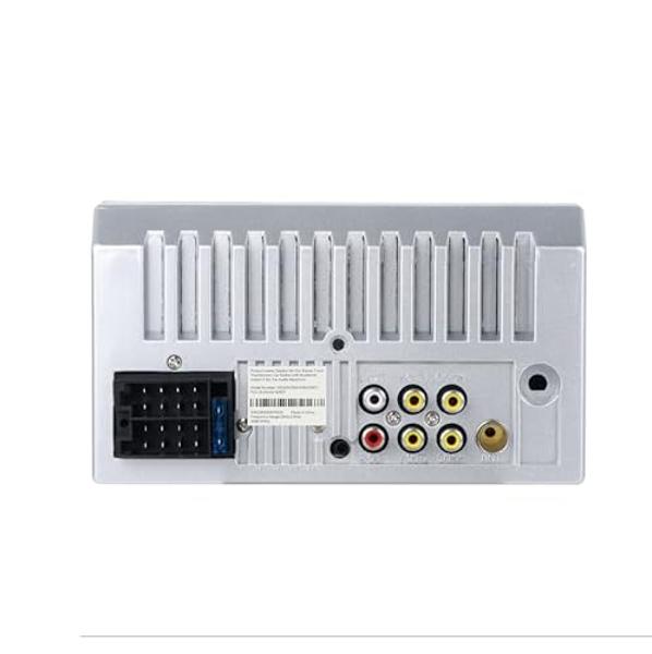 Estéreo para auto Hodozzy de doble DIN con pantalla táctil de 7 pulgadas y Bluetooth, unidad principal de audio para auto de 2 DIN con soporte para Mirror Link para Android/iOS, re