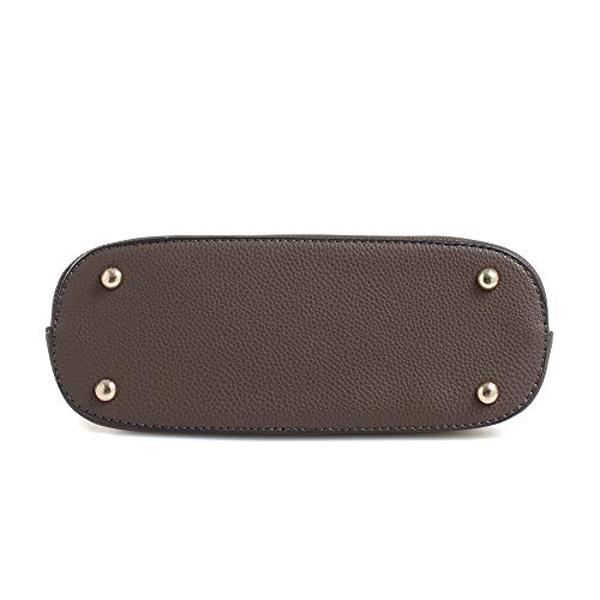 Bolso transparente Bagenius para mujer, aprobado para estadios, con correas extraíbles para el trabajo, festivales, eventos deportivos y conciertos - Rojo