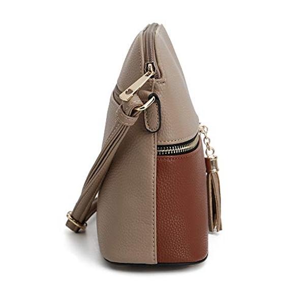 Bolso transparente Bagenius para mujer, aprobado para estadios, con correas extraíbles, ideal para el trabajo, festivales, eventos deportivos y conciertos, color rosa.