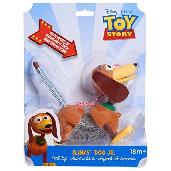 Juguete de arrastre Slinky Dog Jr. de Toy Story de Disney y Pixar, ideal para niños y niñas de 3 años, a partir de los 18 meses, de Just Play.