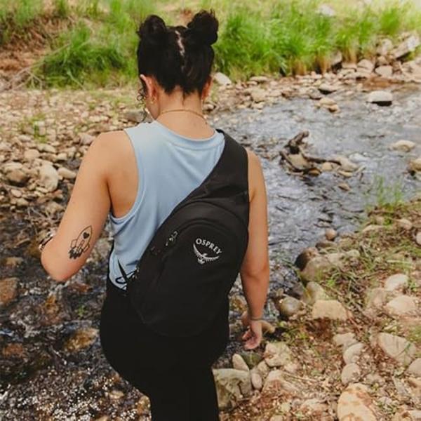 Bolso bandolera Osprey Daylite, negro