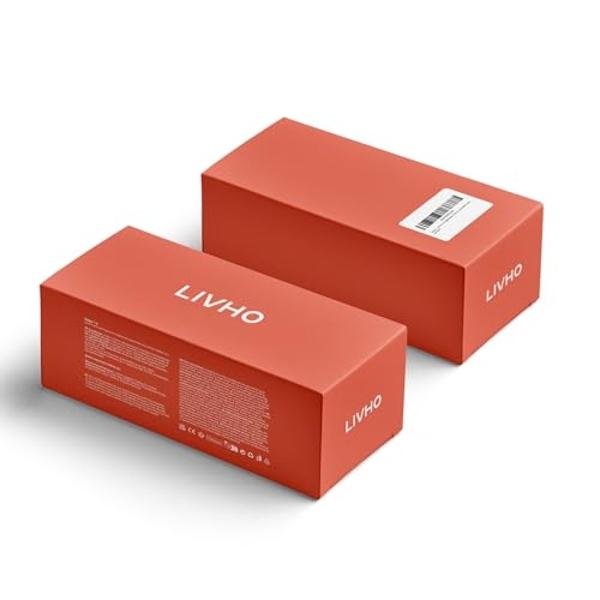 Gafas de sol ovaladas de moda livho 2025: elegantes gafas polarizadas para el día a día con montura metálica retro.