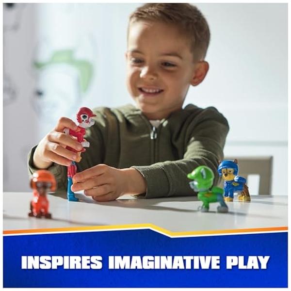 Paw Patrol: Rescue Wheels, paquete de regalo con 7 figuras de acción coleccionables, juguetes para niños y niñas de 3 años en adelante