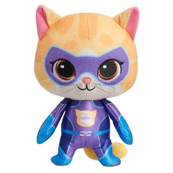 Disney Junior SuperKitties - Peluche pequeño de 18 cm, Sparks, gatito, juguetes para niños a partir de 2 años