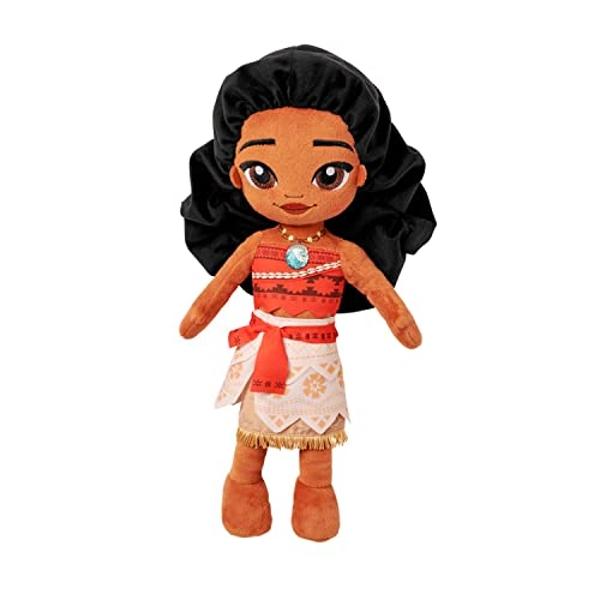 Muñeca de peluche oficial de Disney Store, Moana, tamaño mediano (14 pulgadas), suave y bordada, juguetes de princesa para niñas, muñecas Disney, peluches para niñas.