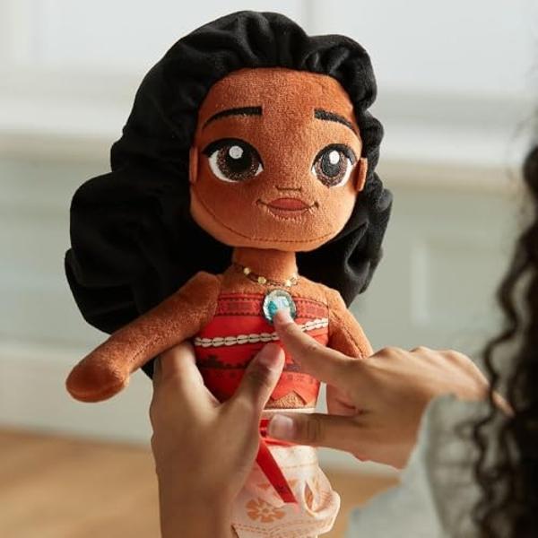 Muñeca de peluche oficial de Disney Store, Moana, tamaño mediano (14 pulgadas), suave y bordada, juguetes de princesa para niñas, muñecas Disney, peluches para niñas.