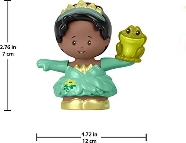Set de regalo de Princesas Disney de Fisher-Price de Little People: 6 figuras para niños pequeños y preescolares de 18 meses a 5 años (exclusivo de Amazon)