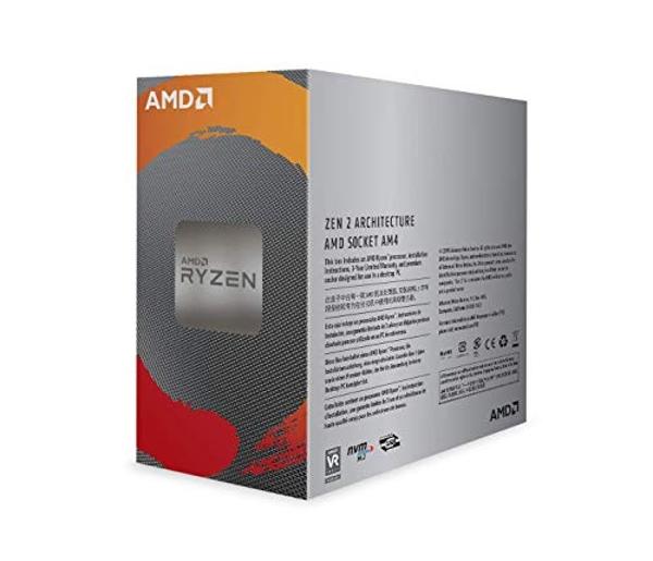 Procesador de escritorio AMD Ryzen 5 3600 de 6 núcleos y 12 subprocesos desbloqueado con sistema de refrigeración Wraith Stealth