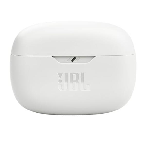JBL Vibe Beam - Audífonos inalámbricos JBL con graves profundos, Bluetooth 5.2, resistentes al agua y al polvo, llamadas manos libres con VoiceAware, hasta 32 horas de batería (bla
