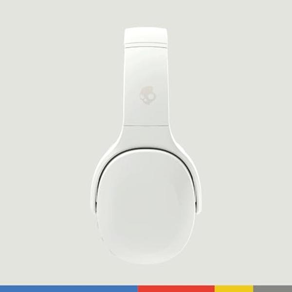 Audífonos inalámbricos Bluetooth Skullcandy Crusher Evo con graves multisensoriales y cable de carga, ajuste supraaural con aislamiento de ruido, hasta 40 horas de batería y micróf
