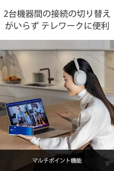 Auriculares inalámbricos con cancelación de ruido Sony WH-1000XM5 - Batería de 30 horas - Diseño supraaural - Optimizados para Alexa y el Asistente de Google - Micrófono integrado 