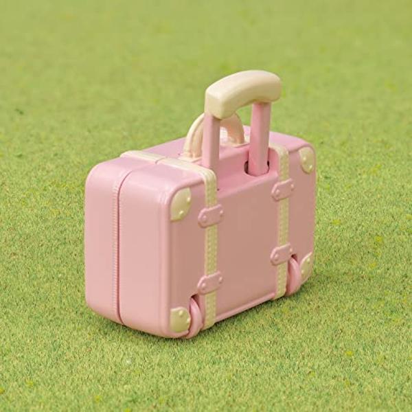 Set de viaje de fin de semana para mamá conejo de nieve Calico Critters, juego de casa de muñecas con figura y accesorios