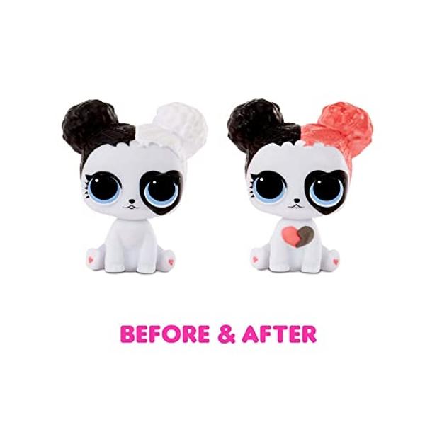 Polly Pocket Trolls - Juego compacto con 2 micromuñecas y 13 accesorios, exterior de Poppy con pelo suave, juguete coleccionable que incluye a Poppy y Branch