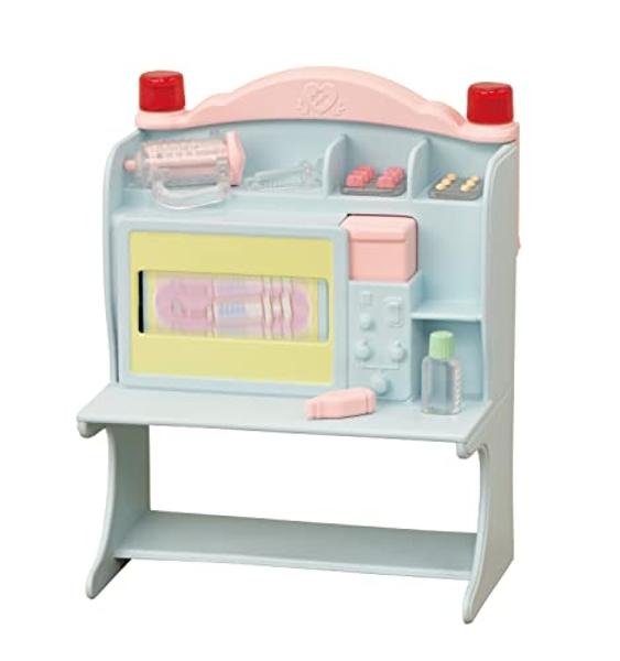 Set de inicio de Doctor de la Villa Calico Critters, juego de casa de muñecas con figura y accesorios