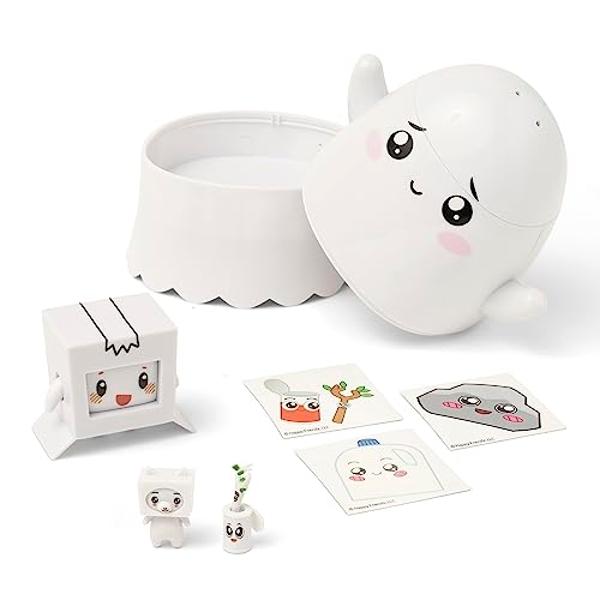 Caja misteriosa fantasmal de LankyBox con 7 emocionantes juguetes para descubrir en su interior, producto oficial de LankyBox.