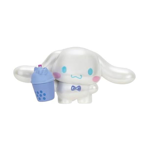 Paquete de 8 dulces snacks de Hello Kitty y sus amigos con accesorios para combinar - Figuras de 2" - Hello Kitty, My Melody, Kuromi, Cinnamoroll, Pompompurin, Keroppi y Tuxedosam