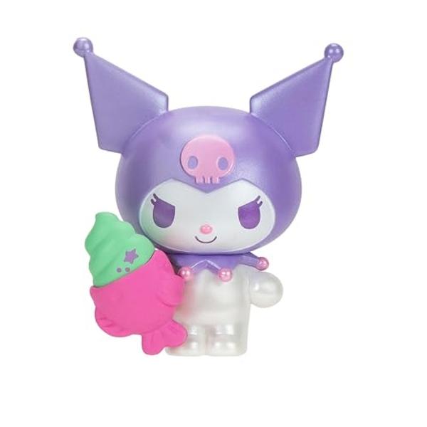 Paquete de 8 dulces snacks de Hello Kitty y sus amigos con accesorios para combinar - Figuras de 2" - Hello Kitty, My Melody, Kuromi, Cinnamoroll, Pompompurin, Keroppi y Tuxedosam