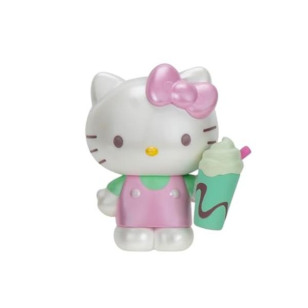 Paquete de 8 dulces snacks de Hello Kitty y sus amigos con accesorios para combinar - Figuras de 2" - Hello Kitty, My Melody, Kuromi, Cinnamoroll, Pompompurin, Keroppi y Tuxedosam