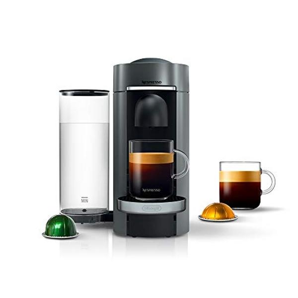 Cafetera y cafetera espresso Nespresso Vertuo Plus de De'Longhi, Titan
