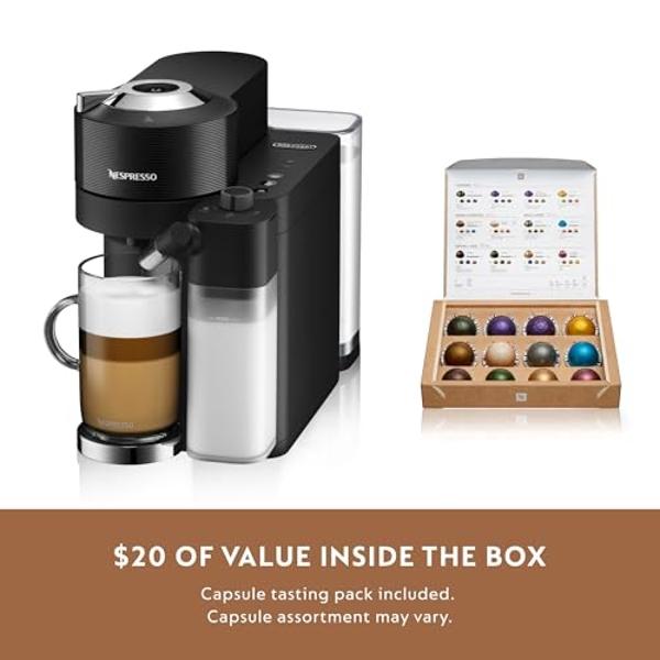 Nespresso Vertuo Lattissima de De'Longhi, Negro