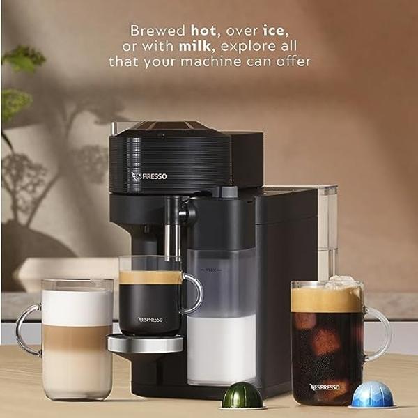 Nespresso Vertuo Lattissima de De'Longhi, Negro