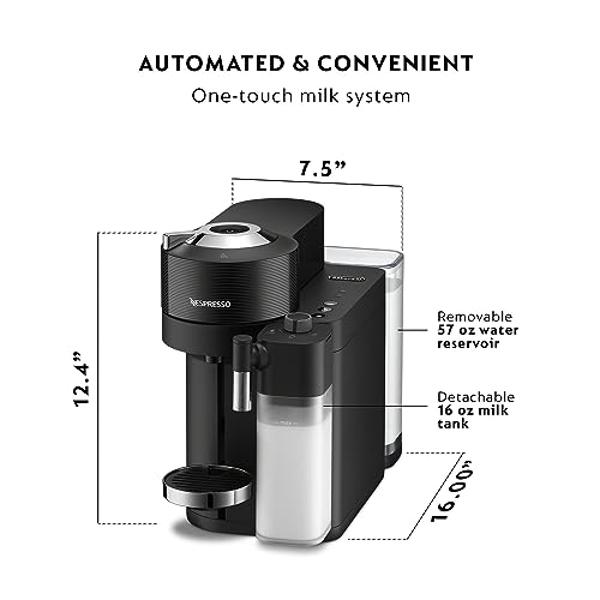 Nespresso Vertuo Lattissima de De'Longhi, Negro
