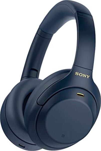 Auriculares inalámbricos Sony WH-1000XM4 con cancelación de ruido, color azul (renovados)
