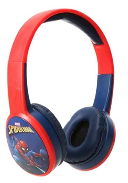 Auriculares Bluetooth Spider-Man seguros para niños con
