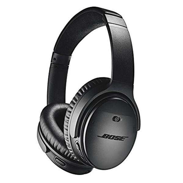 Audífonos inalámbricos Bluetooth Bose QuietComfort 35 II con Alexa - Negro (Renovados)