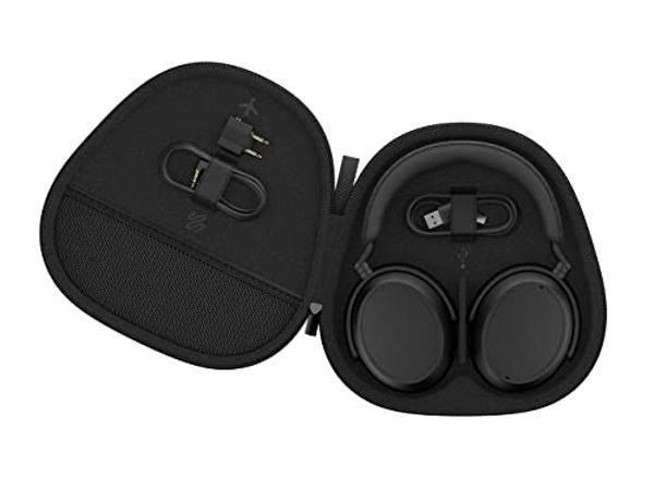 Auriculares inalámbricos SENNHEISER Momentum 4: auriculares Bluetooth para llamadas nítidas con cancelación de ruido adaptativa, 60 h de batería y sonido personalizable, color negr
