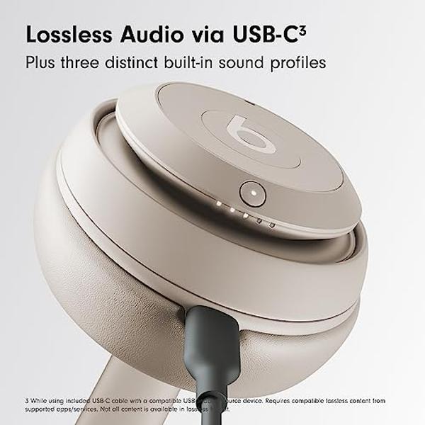 Beats Studio Pro - Auriculares inalámbricos Bluetooth con cancelación de ruido - Sandstone (Renovados)