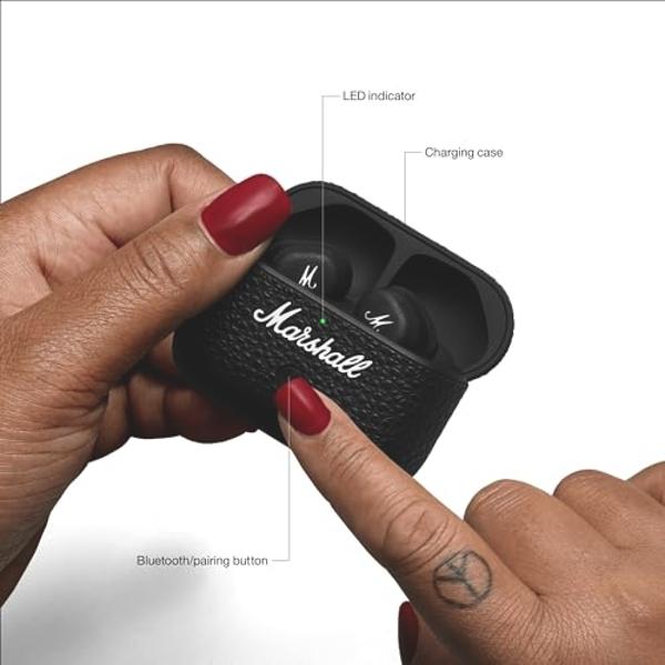 Auriculares Beats Studio Buds totalmente inalámbricos con cancelación de ruido - Negros (Renovados)