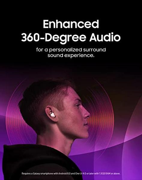 Auriculares inalámbricos Bluetooth Samsung Galaxy Buds 2 Pro con cancelación de ruido, sonido Hi-Fi, audio 360, ajuste cómodo, voz HD, modo conversación, resistencia al agua IPX7, 