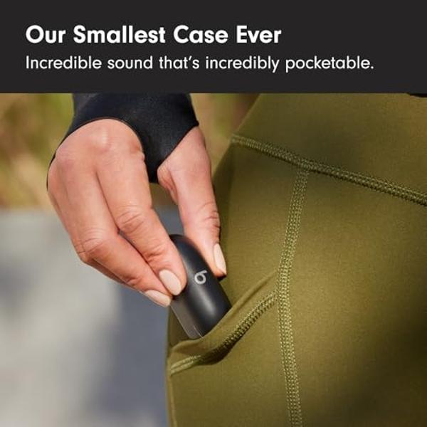 Beats Solo Buds - Auriculares inalámbricos Bluetooth | 18 horas de duración de batería | Compatibles con Apple y Android | Micrófono integrado - Negro mate