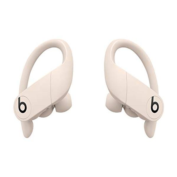 Auriculares inalámbricos Beats Powerbeats Pro - Chip H1 de Apple, Bluetooth de clase 1, 9 horas de reproducción, resistentes al sudor, micrófono integrado - Marfil