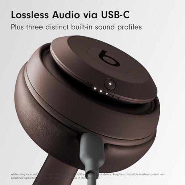Beats Studio Pro - Auriculares inalámbricos Bluetooth con cancelación de ruido - Marrón oscuro (Renovados)