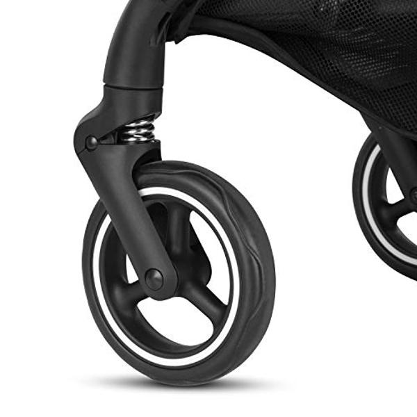 Cochecito CYBEX Beezy, ligero, plegable, compatible con todos los asientos infantiles CYBEX, con base para guardarlo, fácil de transportar, múltiples posiciones de reclinado, coche