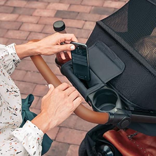 Passeggino Doppio Chicco Cortina Together – Minerale, Due Posti, Pieghevole Con Una Mano, Compatibile Con Seggiolini Auto